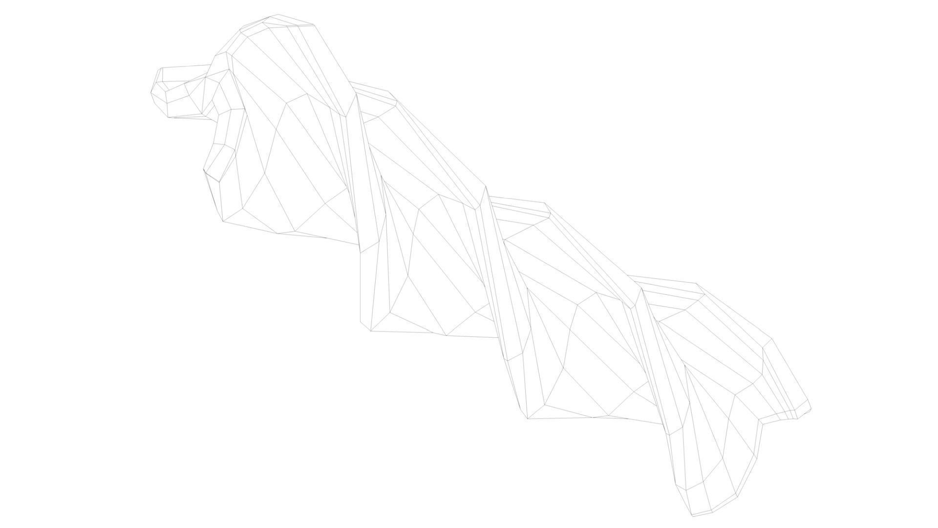 Pasta Small Fusilli macaroni 3D model_3