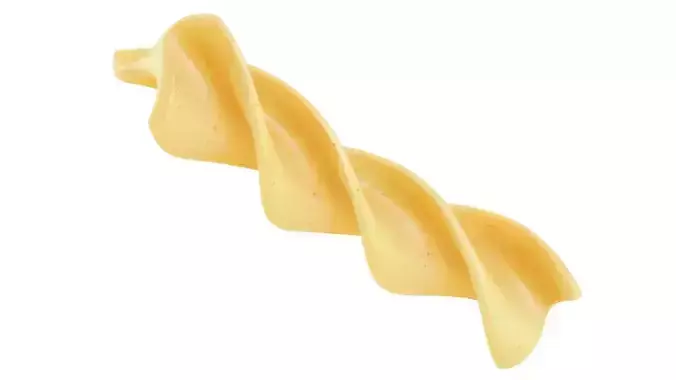 Pasta Small Fusilli macaroni 3D model