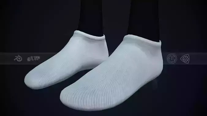 White Socks Style 2 