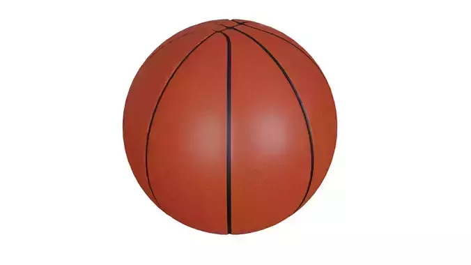 Basketball Ball Low-Poly