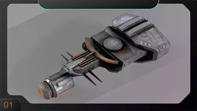 Spaceship mini transporter