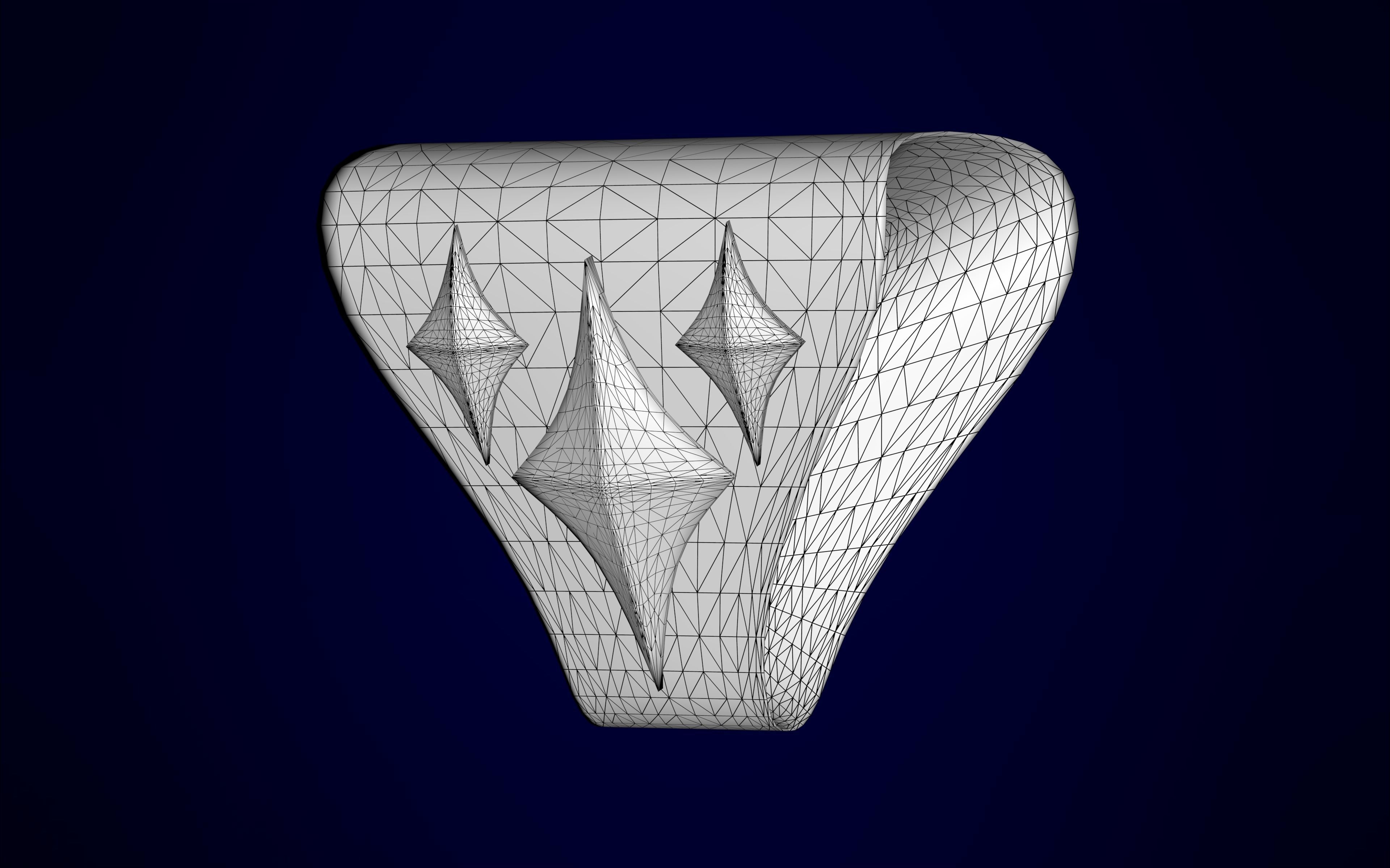 Lapis Dei Pendant  3D print model_11