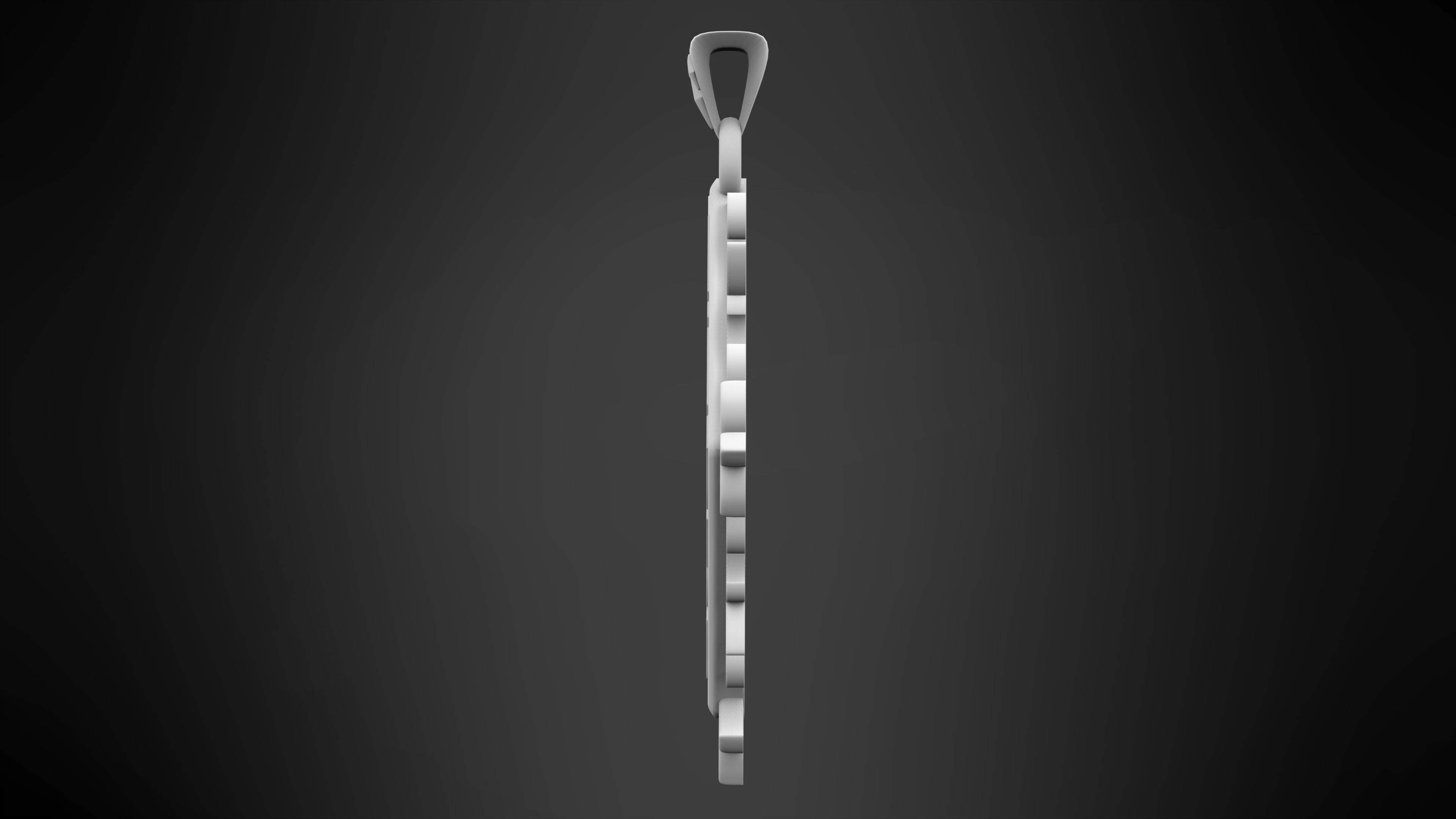 Lapis Dei Pendant  3D print model_6