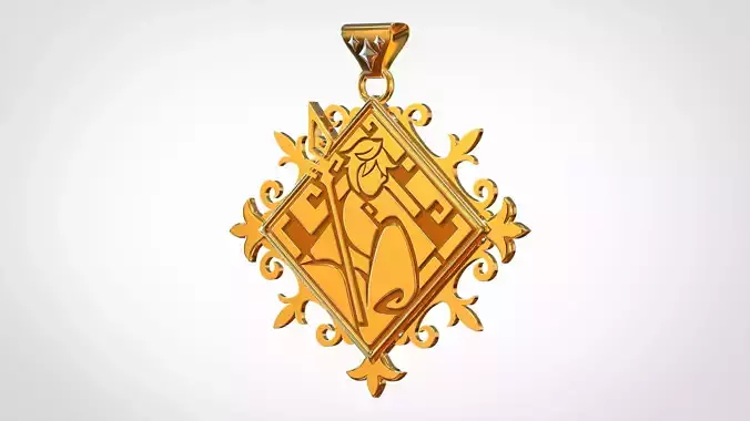 Lapis Dei Pendant 