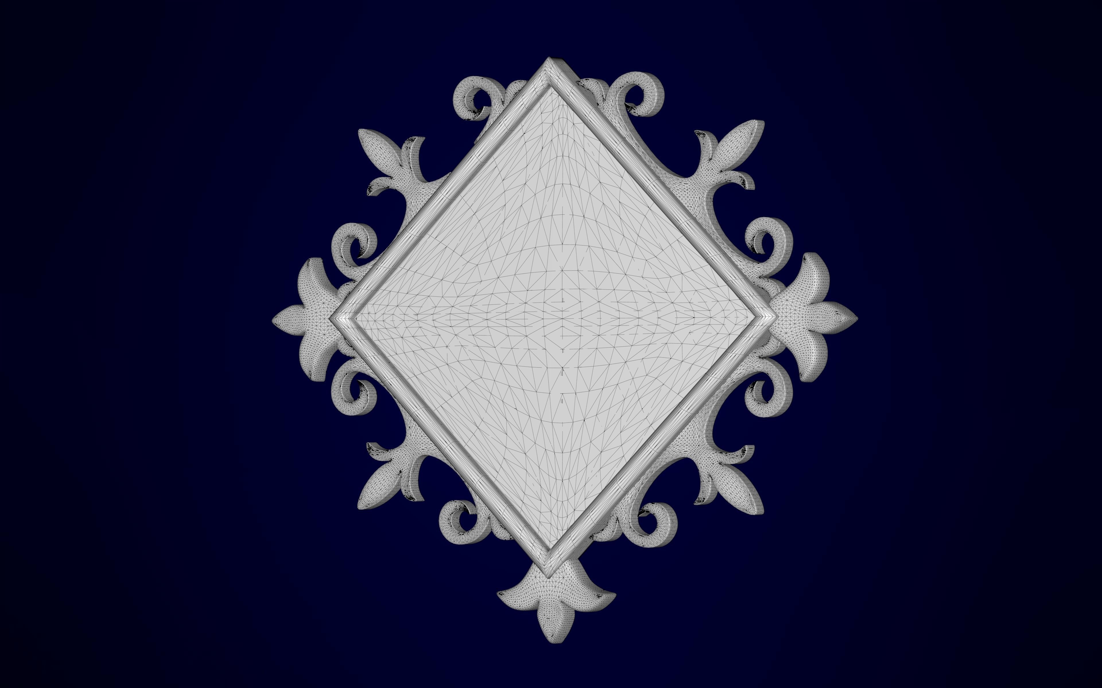 Lapis Dei Pendant  3D print model_9