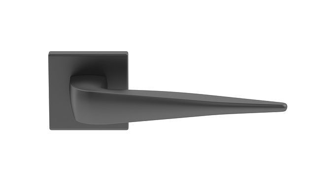 Atlantic Forme Foglia Handle Matt Black  3D model