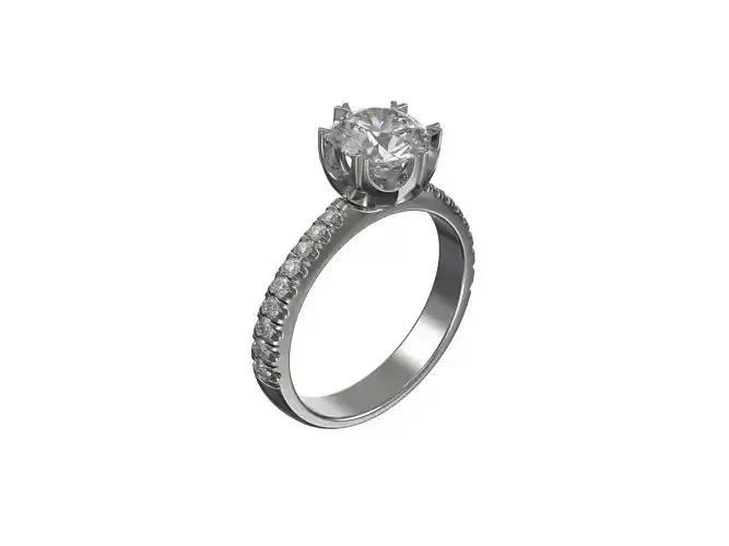 1030-Engagement ring 