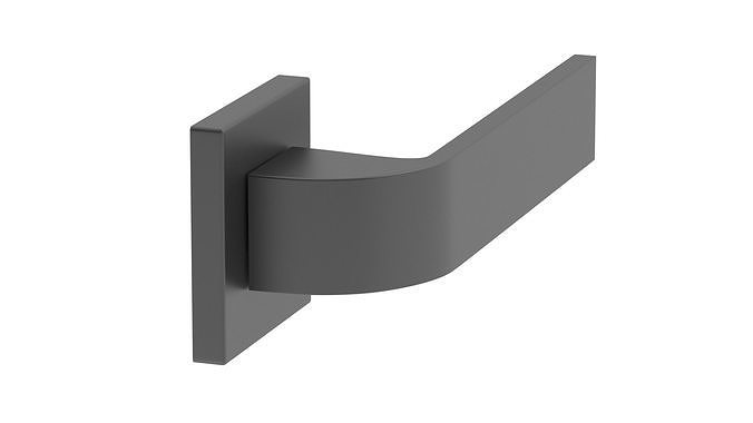 Atlantic Tupai Rapido Curvaline Turis Matt Black  3D model