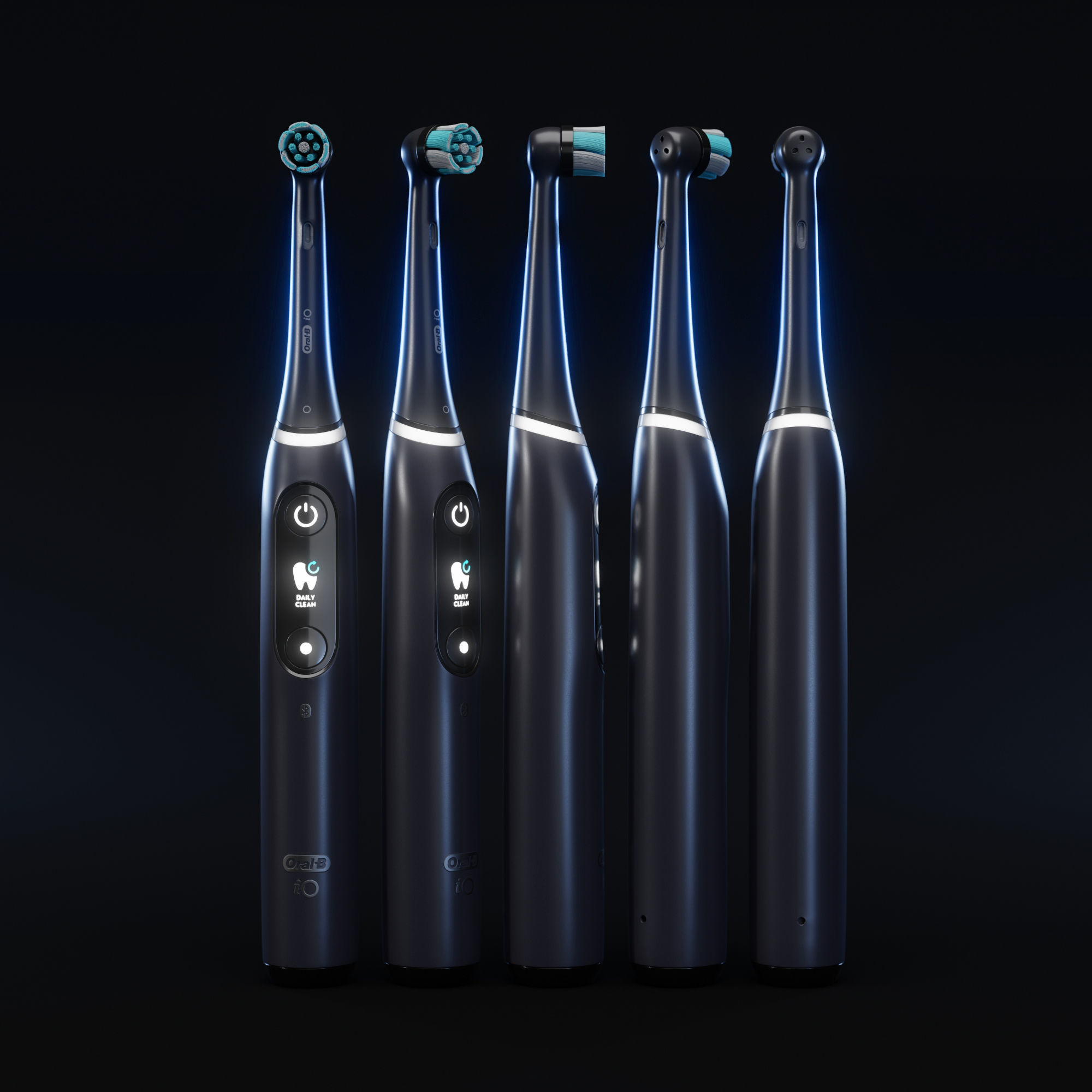 Oral B iO 8 Series Electric Toothbrush 3D model_1