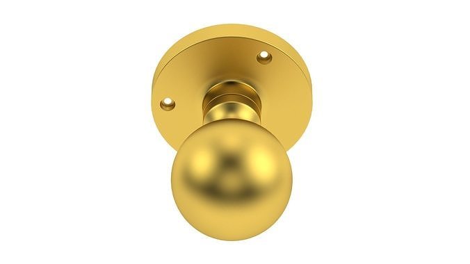 Ball Mortice Door Knob 3D model