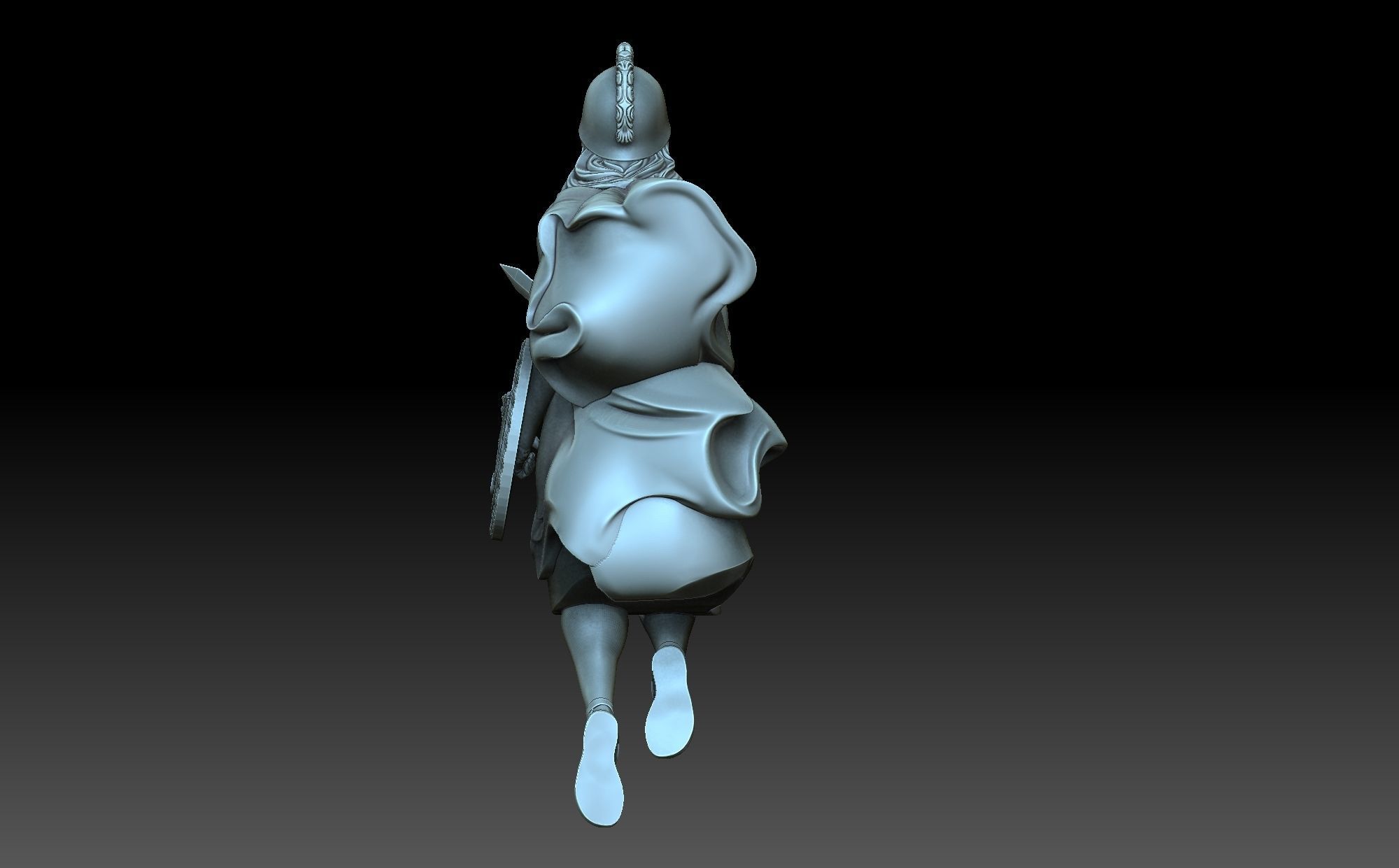 Galyunny figure 3D print model_5