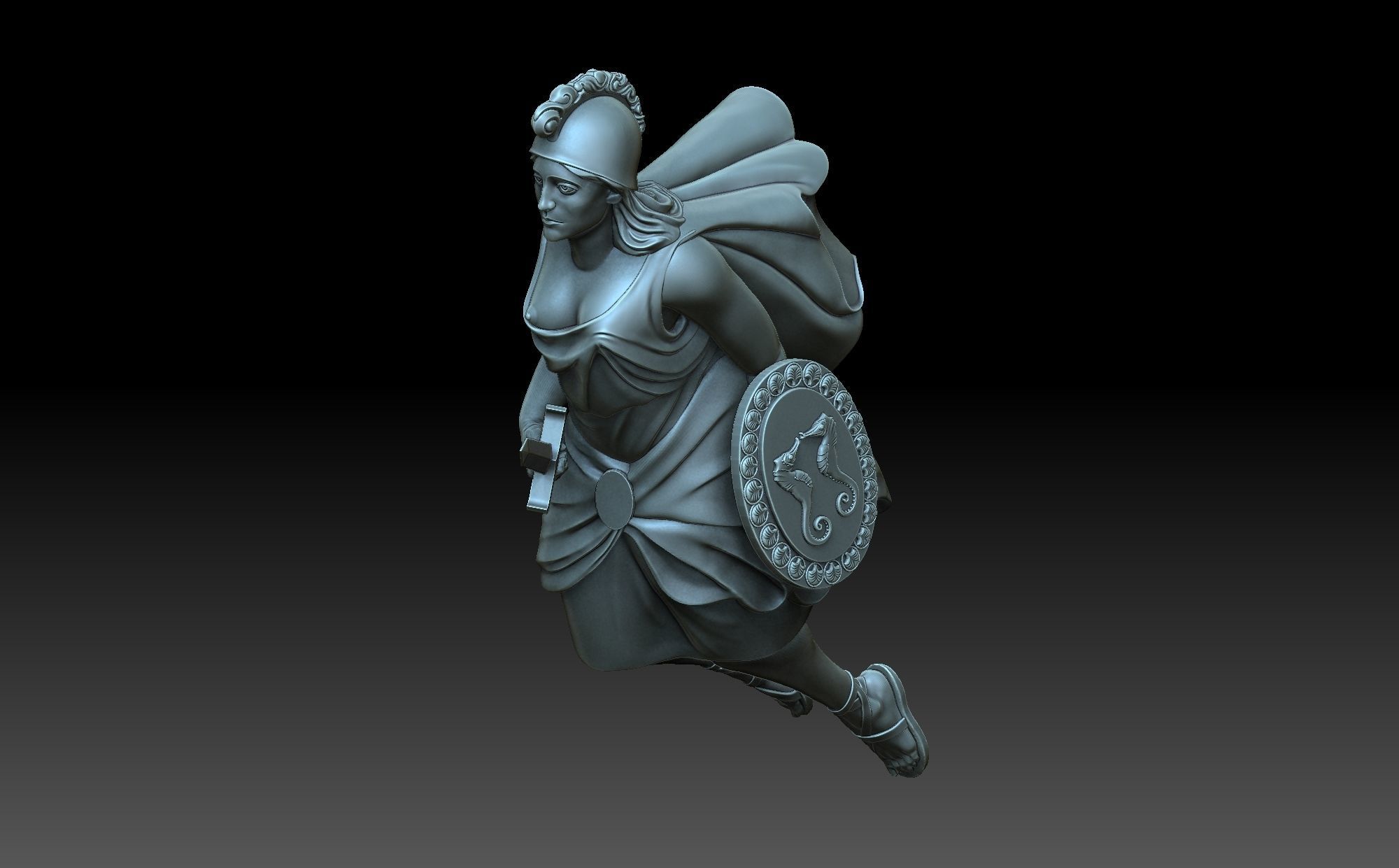 Galyunny figure 3D print model_8