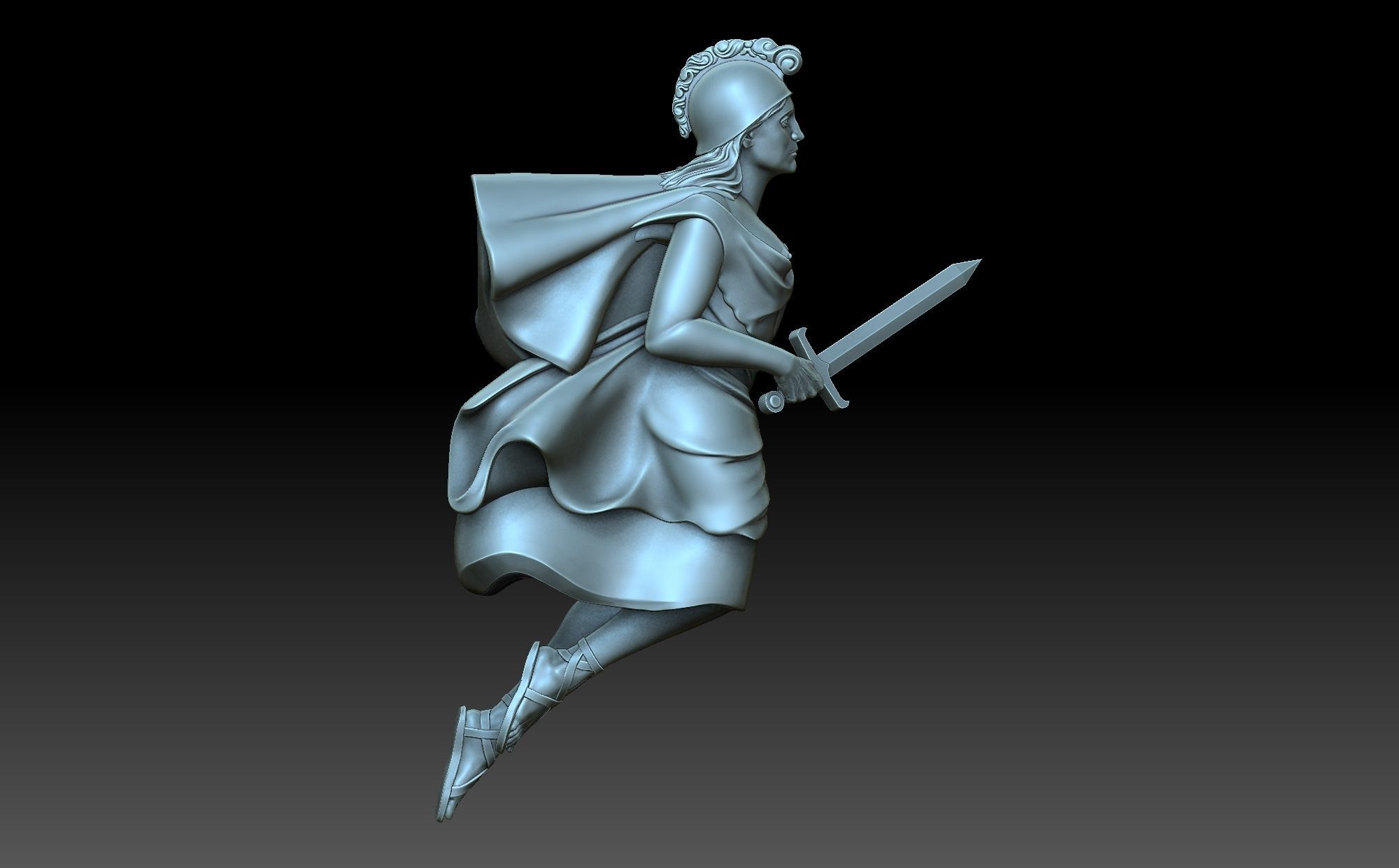 Galyunny figure 3D print model_7