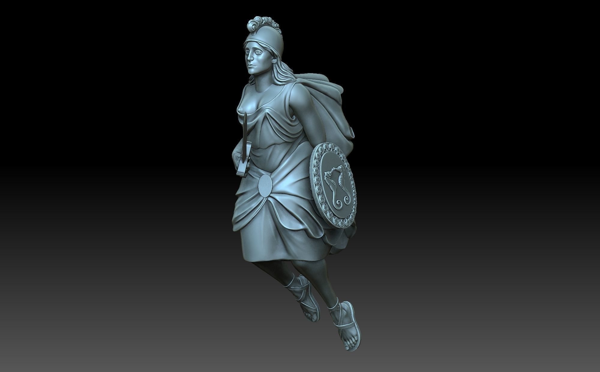 Galyunny figure 3D print model_2