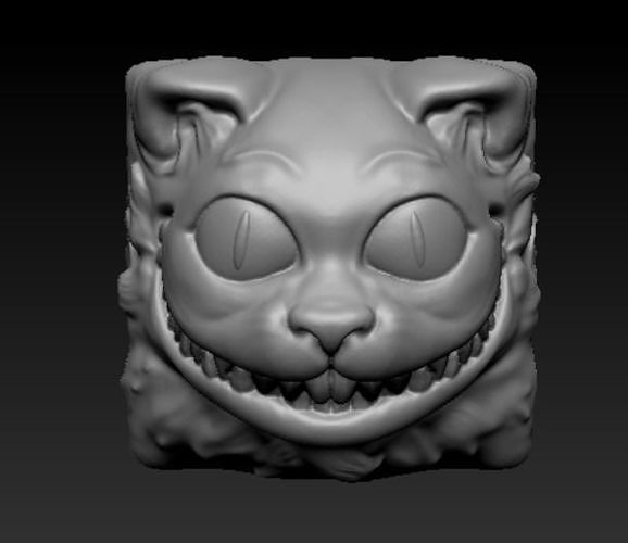 KEYCAP CHESHIRE CAT 3D print model