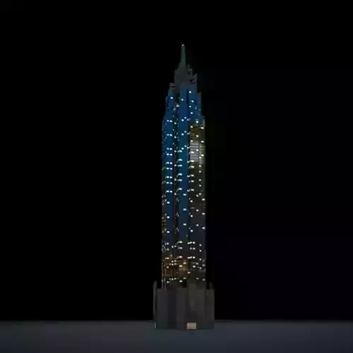 Building  Night Skyscraper