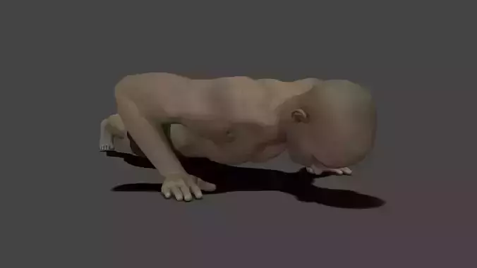 GYMS-002 Push Up 3D model