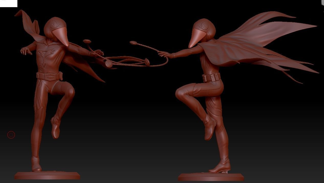 Gatchaman G-4  swallow Jinpei 3D print model_8