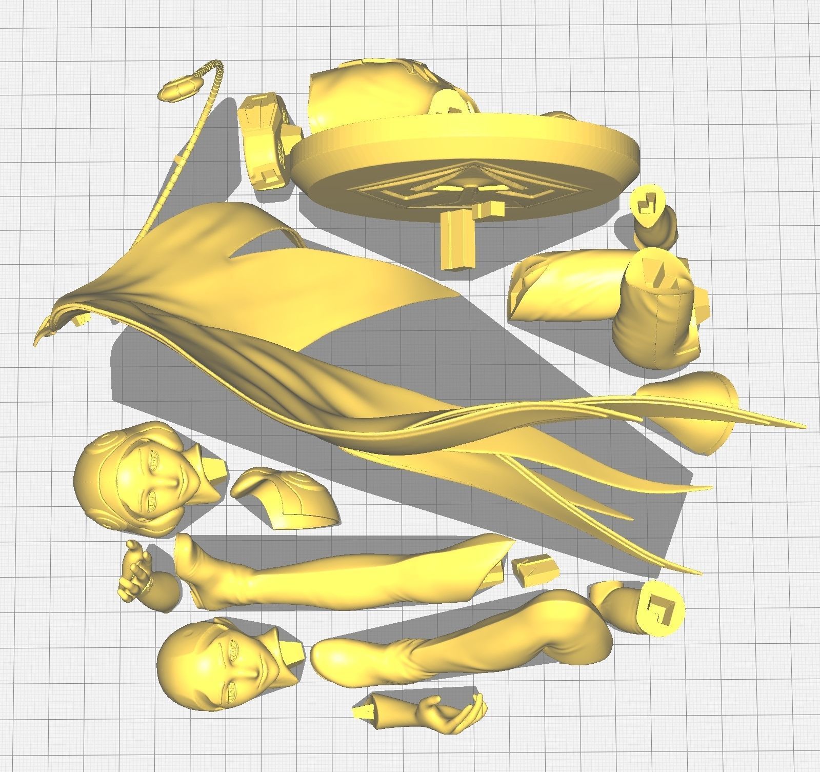 Gatchaman G-4  swallow Jinpei 3D print model_10