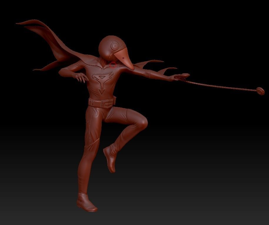 Gatchaman G-4  swallow Jinpei 3D print model_6