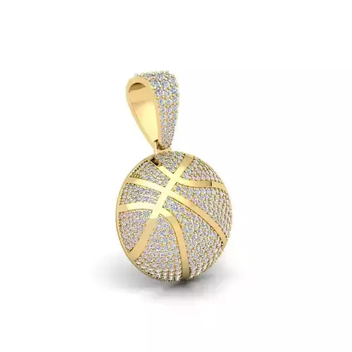 Ball Pendent 3d Model and Render Detail