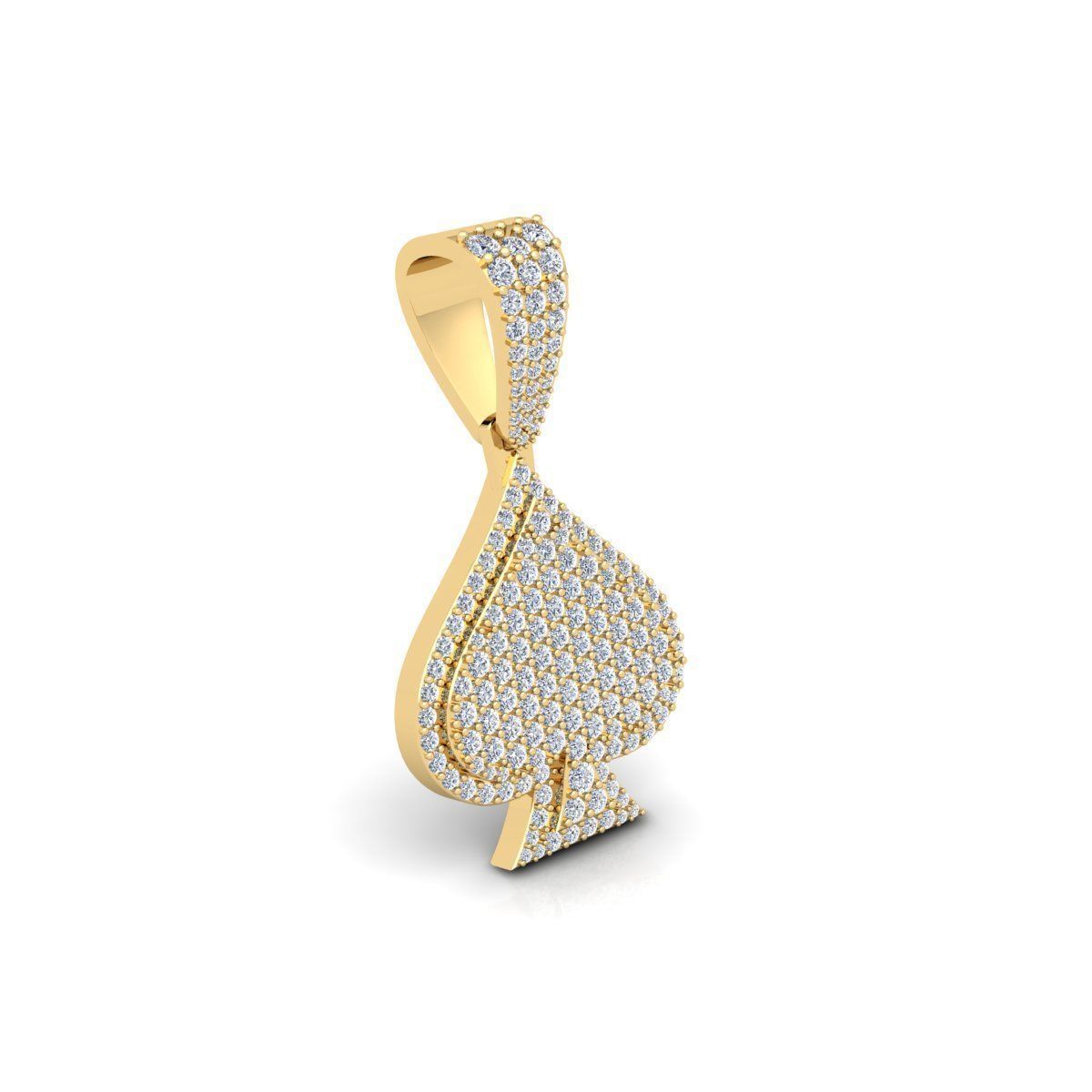 Fancy Custom Pendent 3d Model and Render 3D print model_1