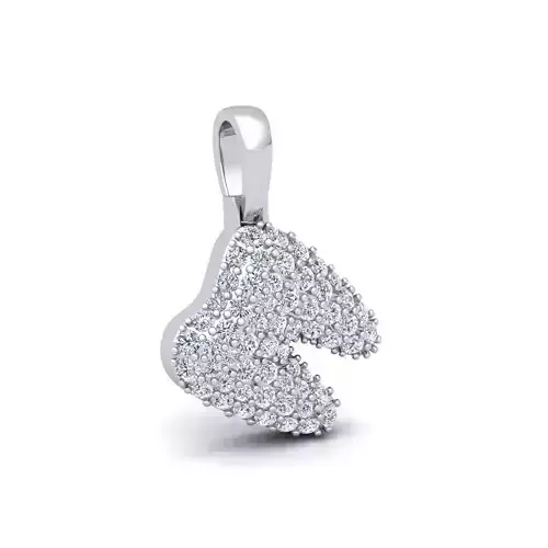 Tooth Custom Pendent 3d Model and Render Detail