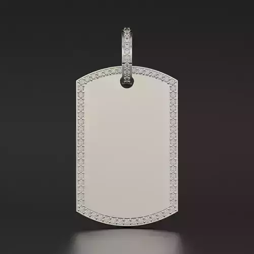 Dog Tag Pendant 