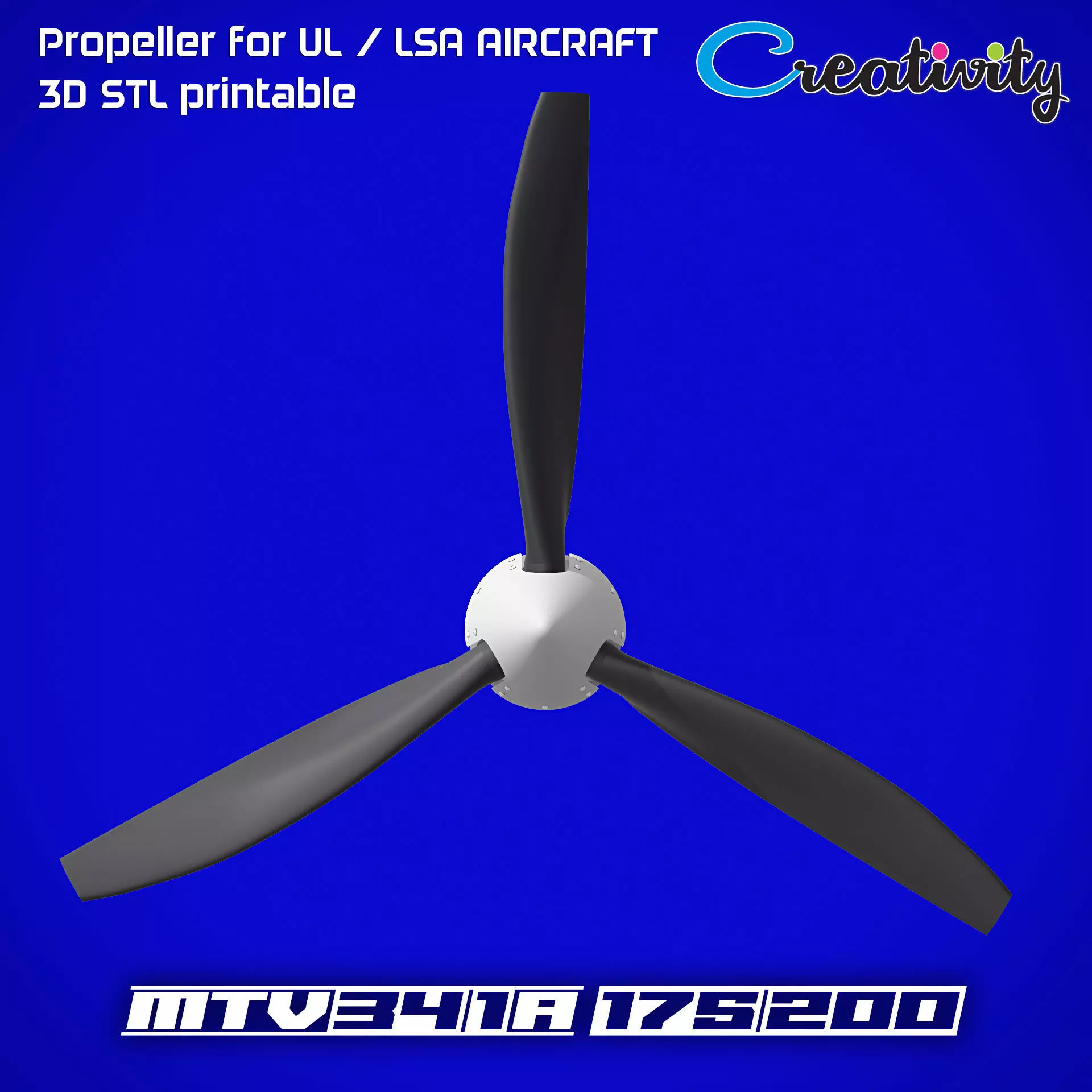 PROPELLER FOR LARGE-SCALE AIRCRAFT MODELS 3D print model