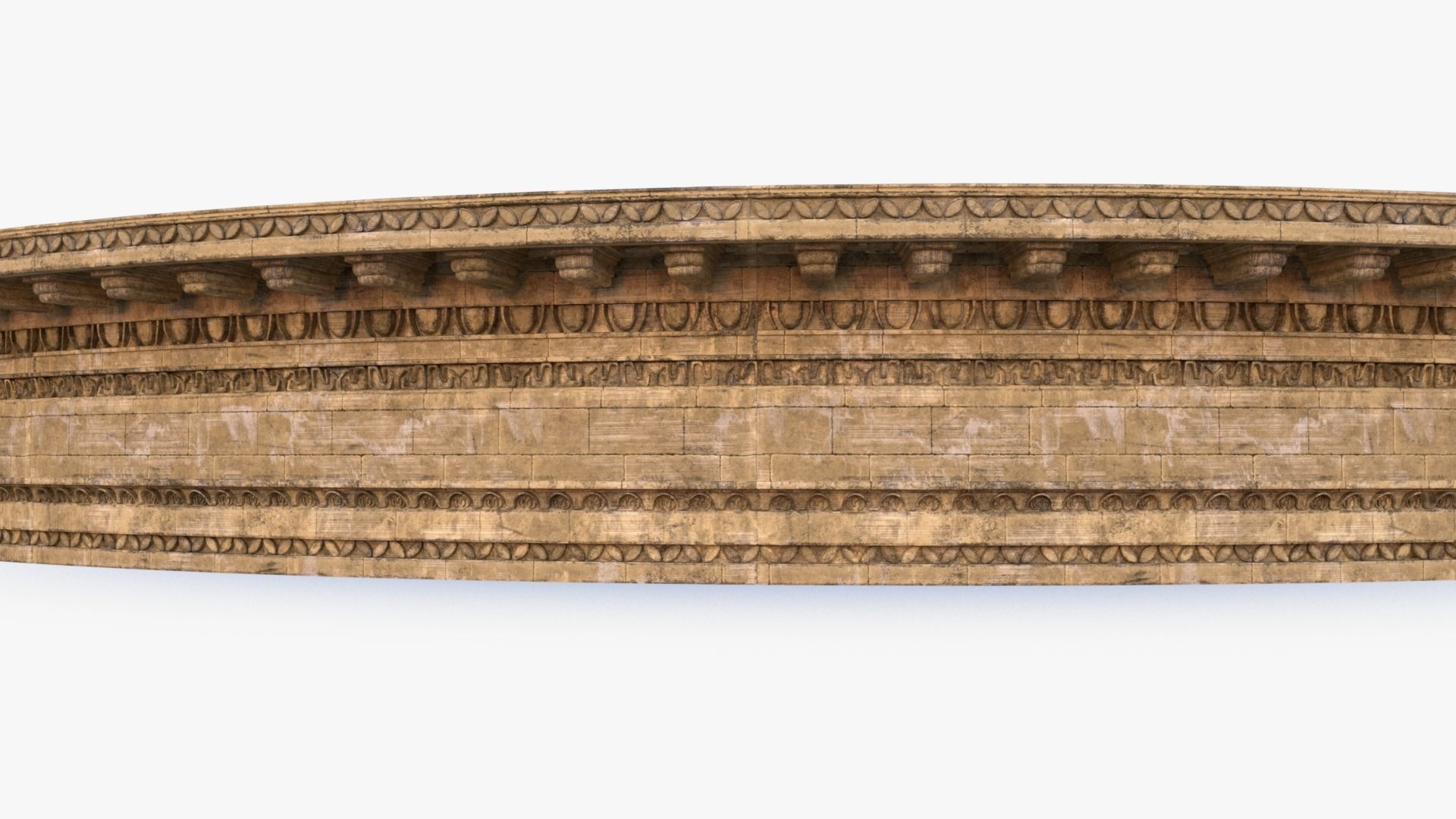 Ornament Wall 0001 3D model_2