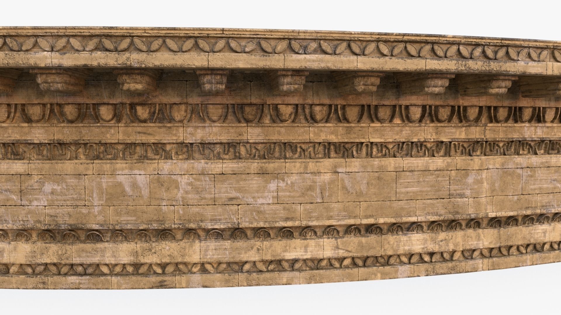 Ornament Wall 0001 3D model_3