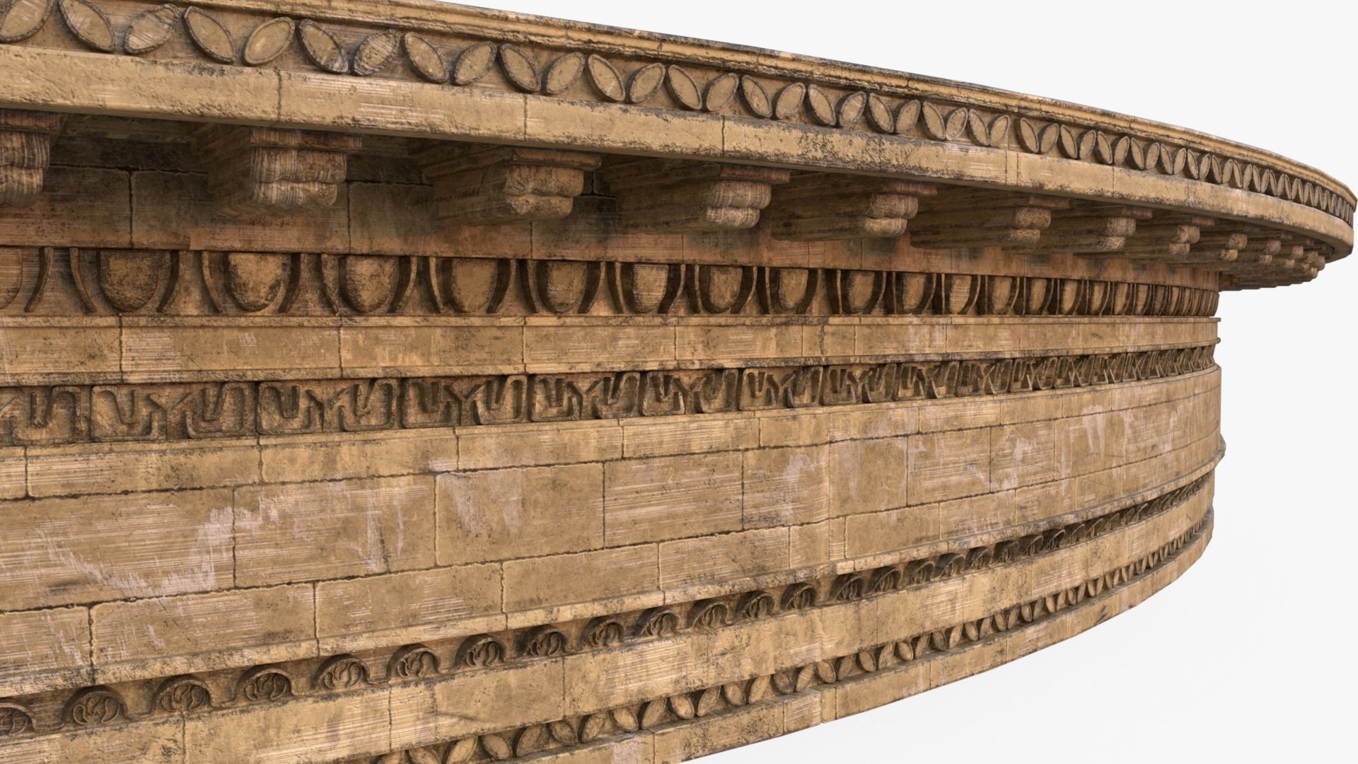 Ornament Wall 0001 3D model_1