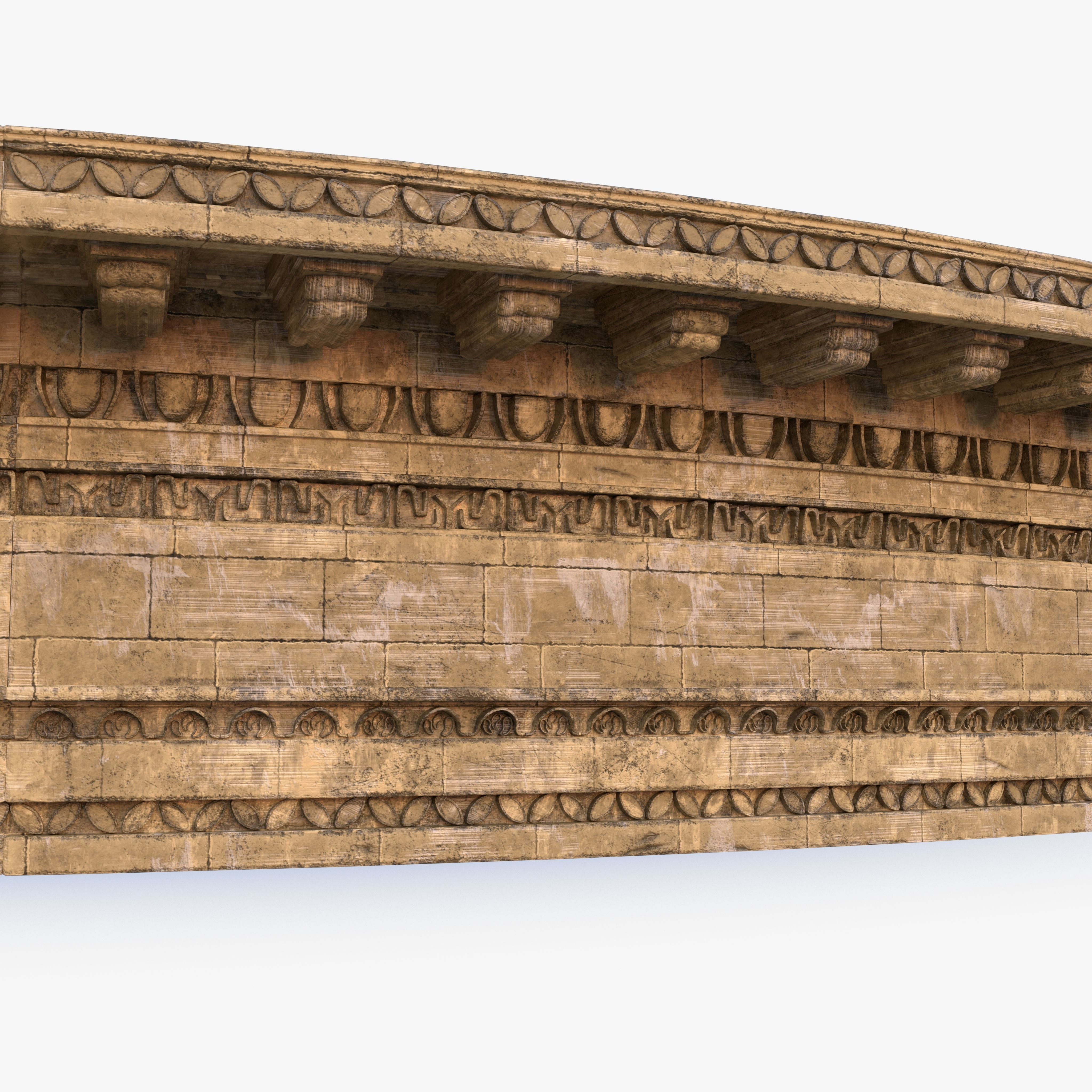 Ornament Wall 0001 3D model_8