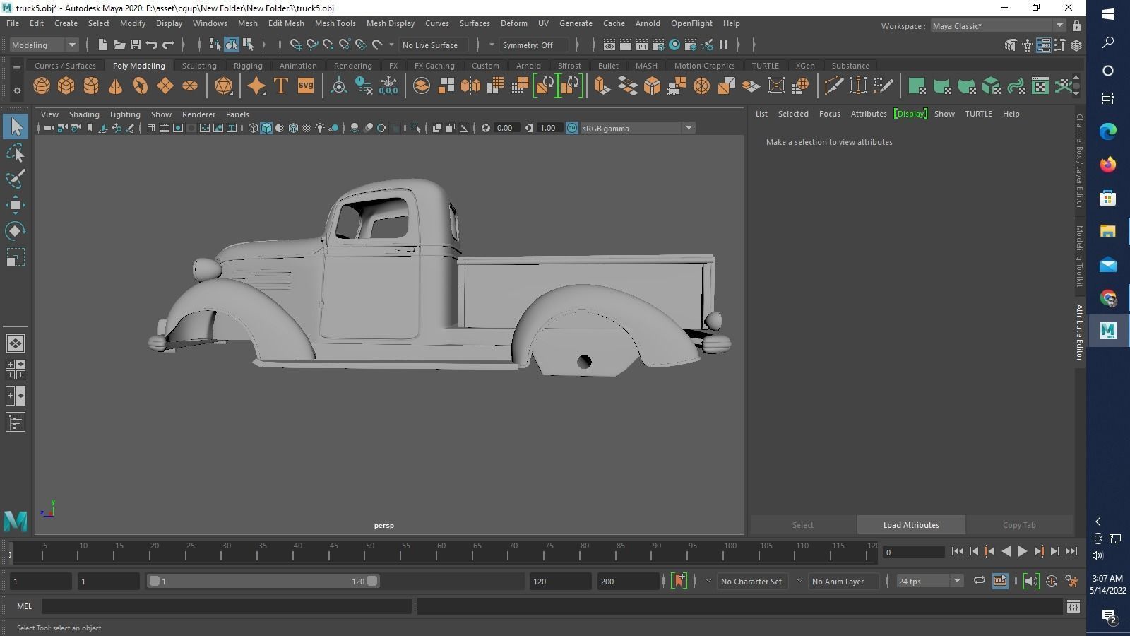 1938 Chevrolet Pickup 3D print model_18