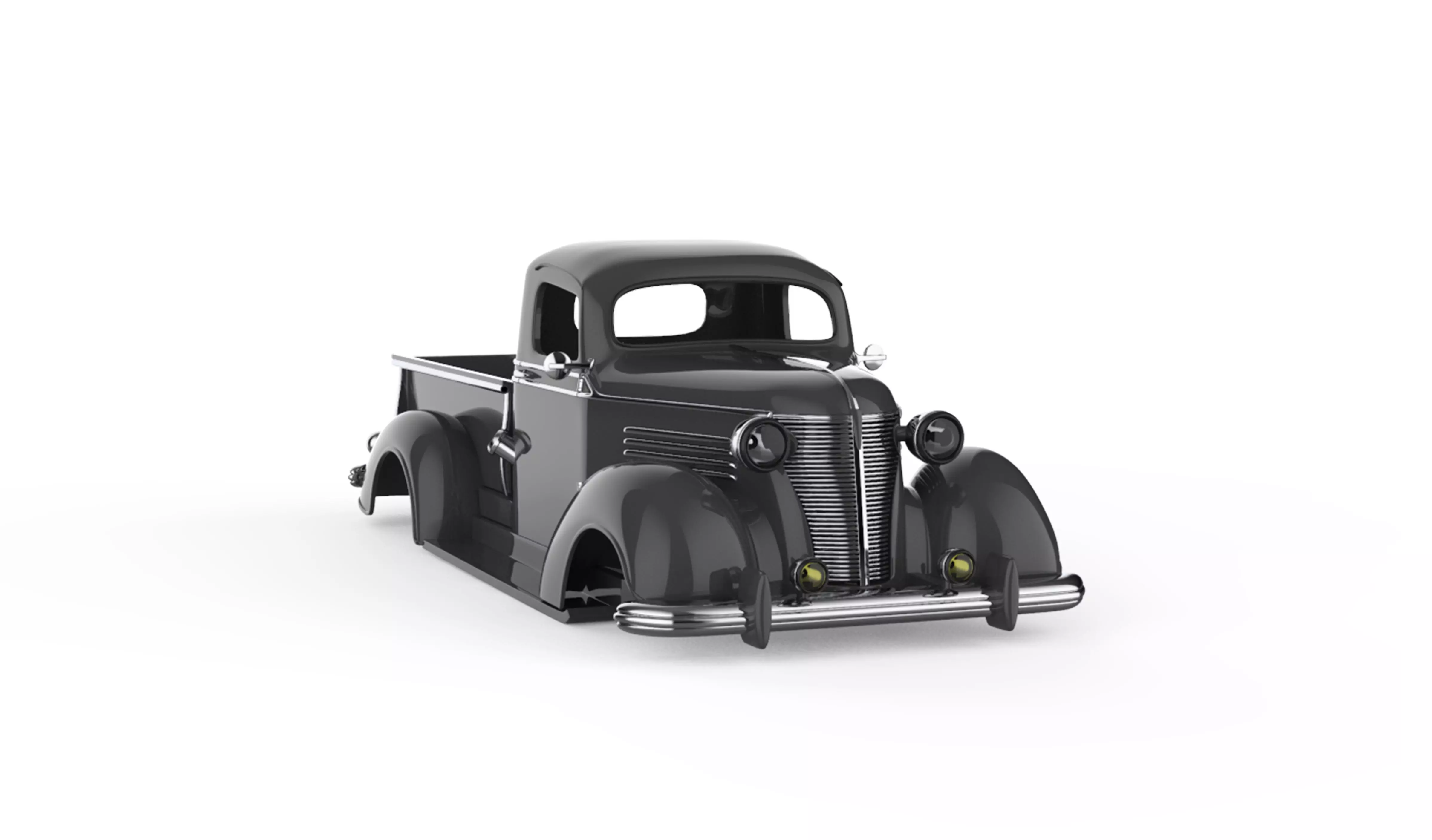 1938 Chevrolet Pickup 3D print model_0