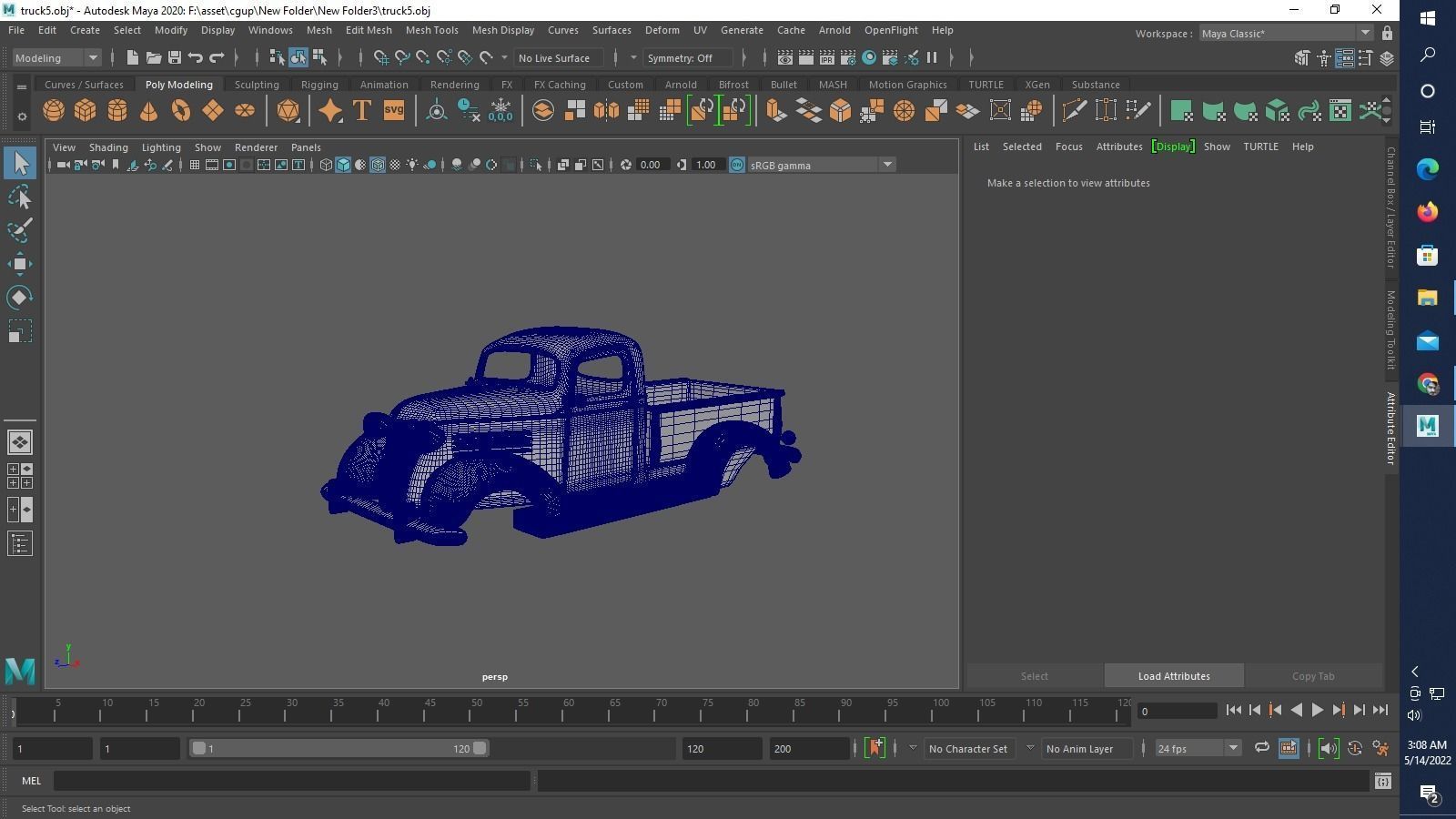 1938 Chevrolet Pickup 3D print model_15