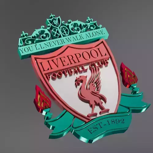 fc LIVERPOOL  football club  3D print model
