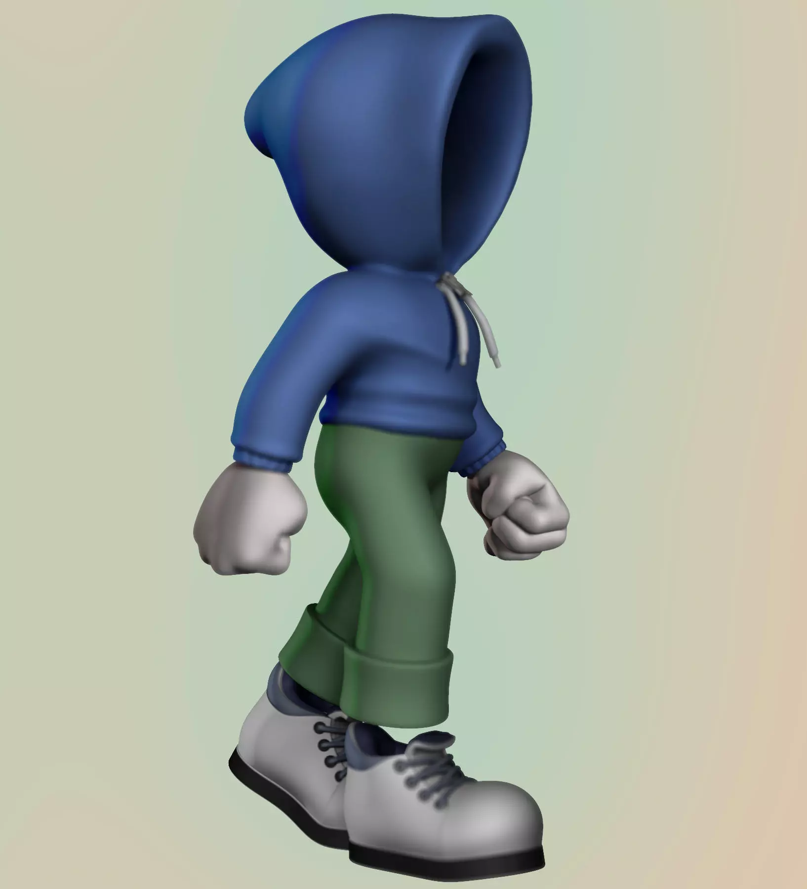 Invisible Man - Cartoon 3D print model