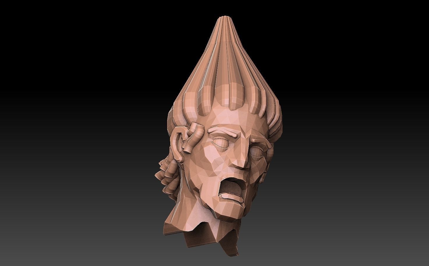 Undead Beastmen Light Swordsmen 3D print model_8