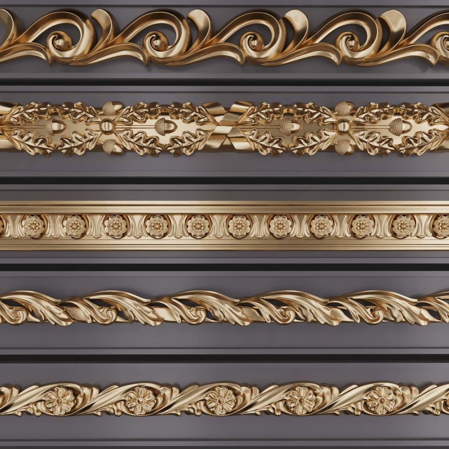 Trim Ornament 116 3D model_1