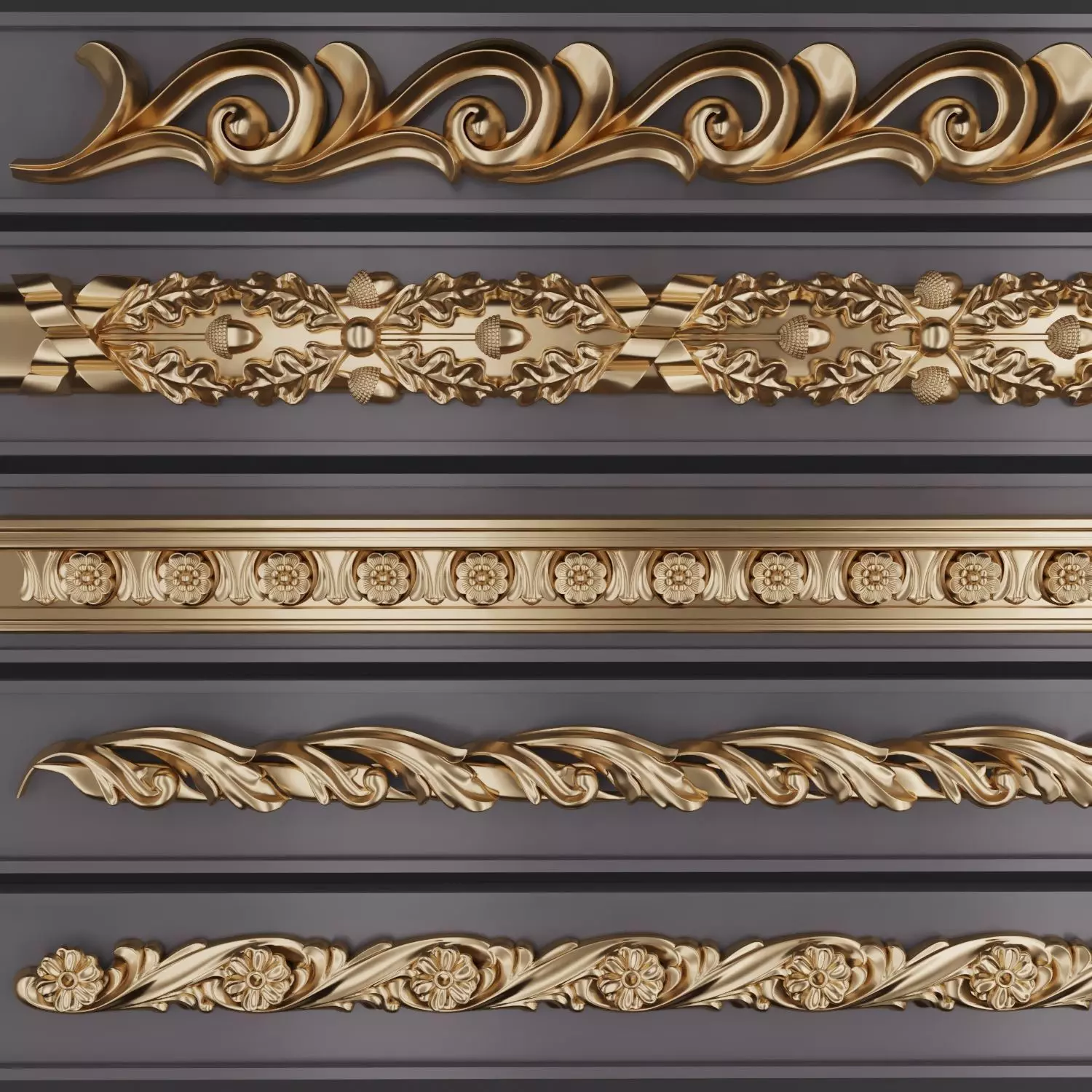 Trim Ornament 116 3D model_0