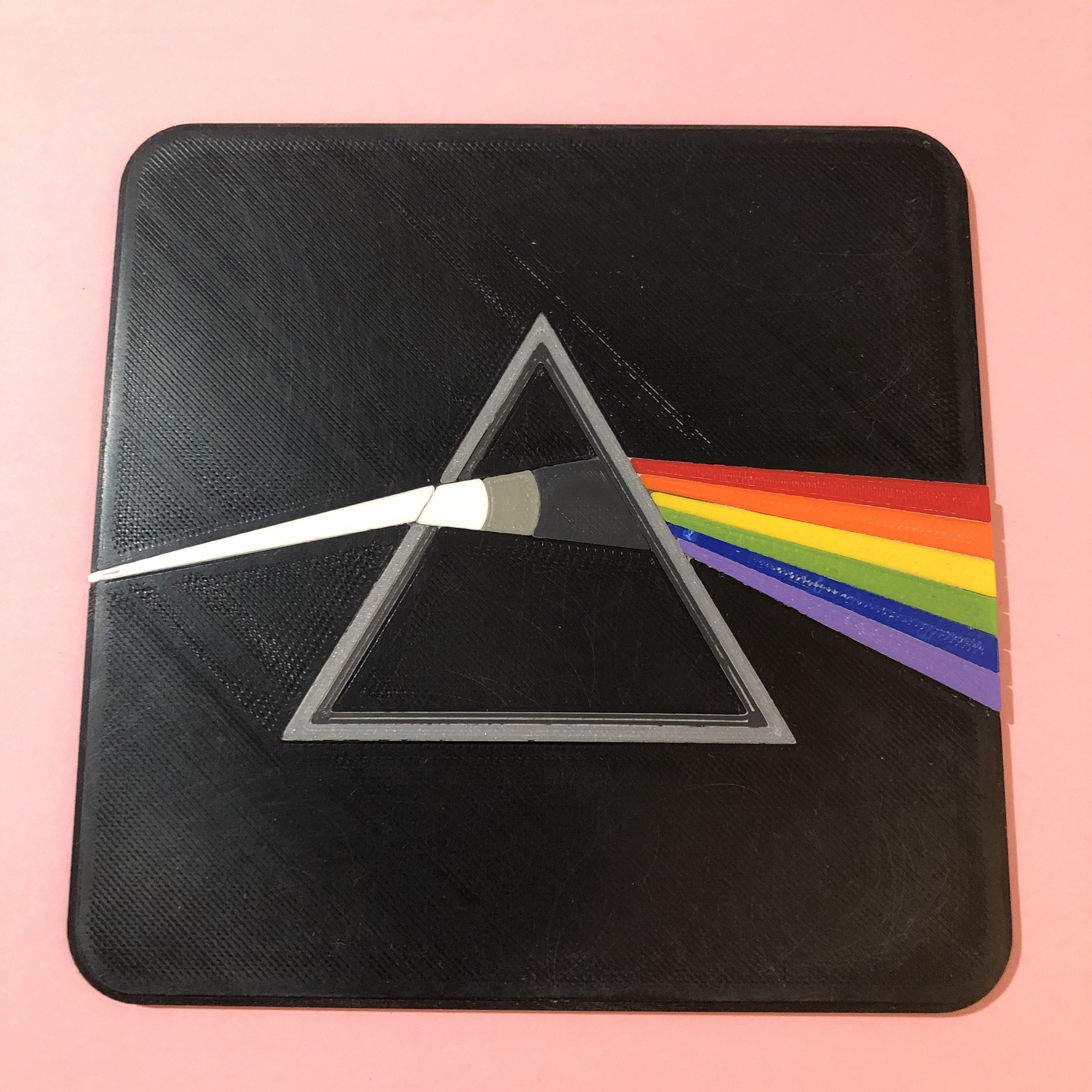 Pink Floyd Dark Side of the Moon Coaster 3D print model_5