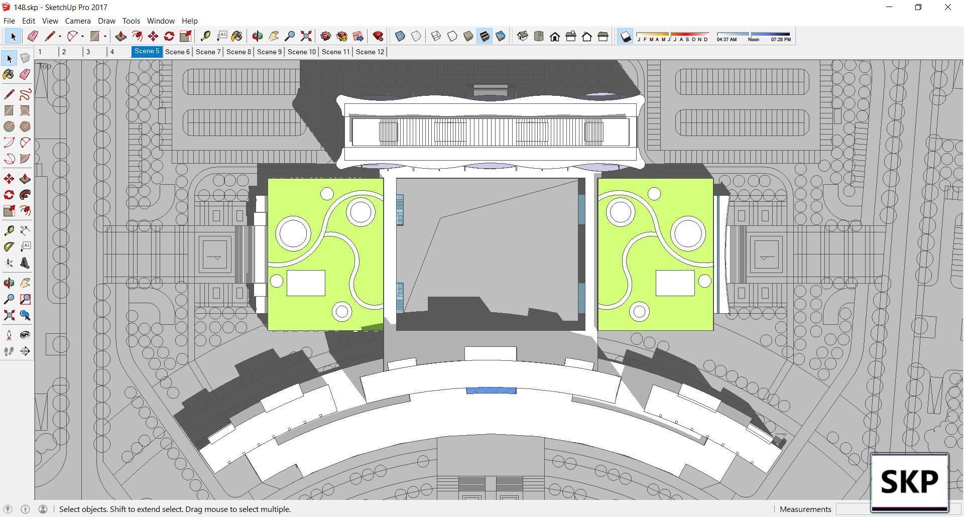 Sketchup Office building 148 3D model_8