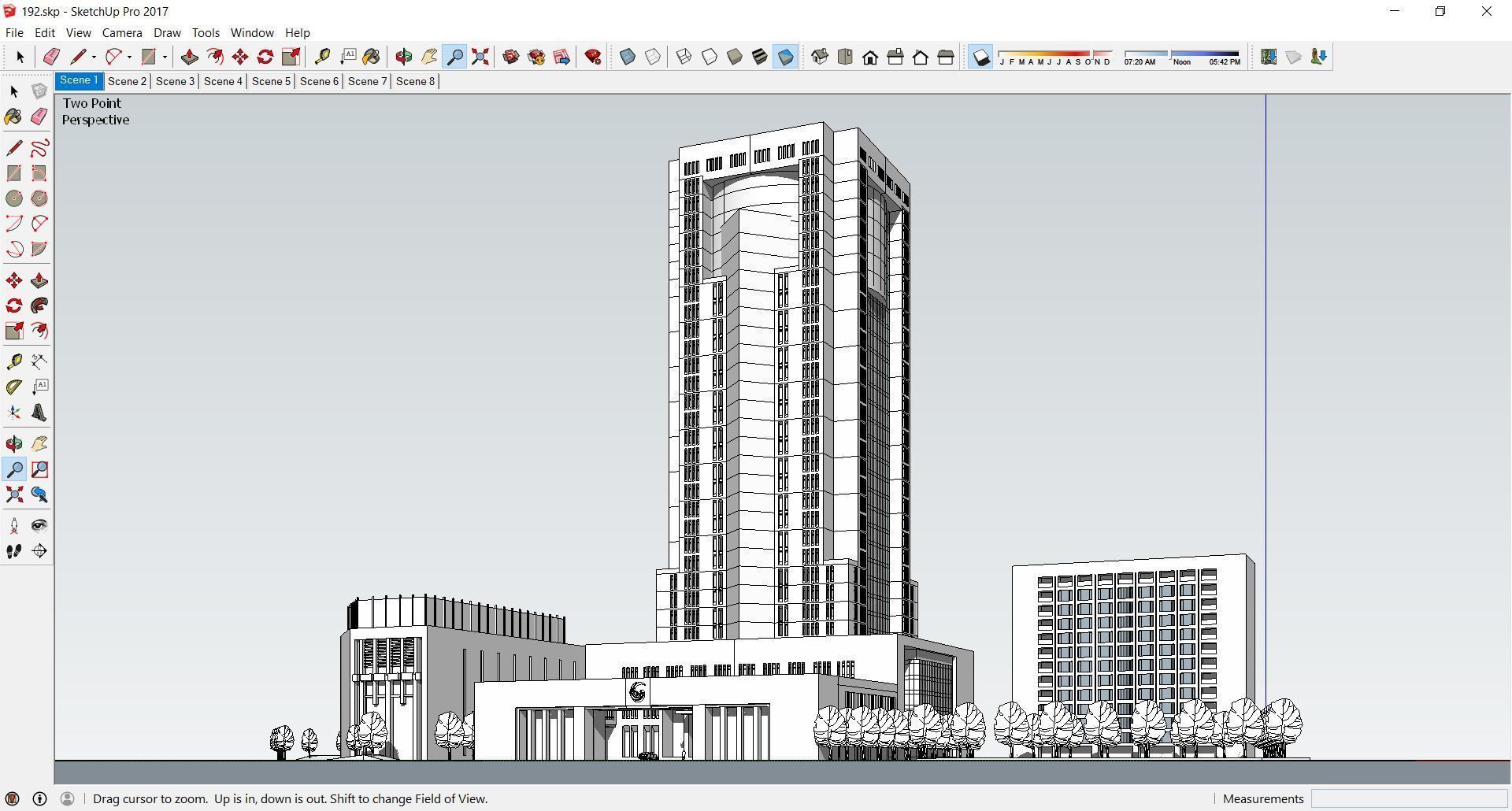 Sketchup Office building 192 3D model_9