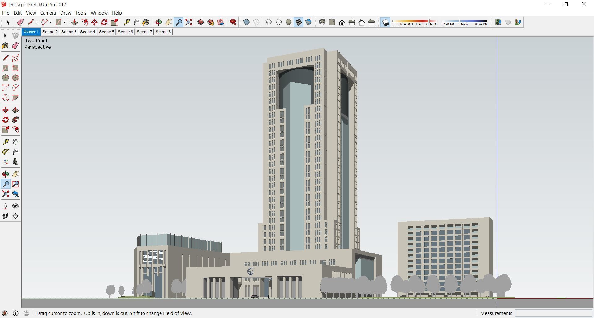 Sketchup Office building 192 3D model_10