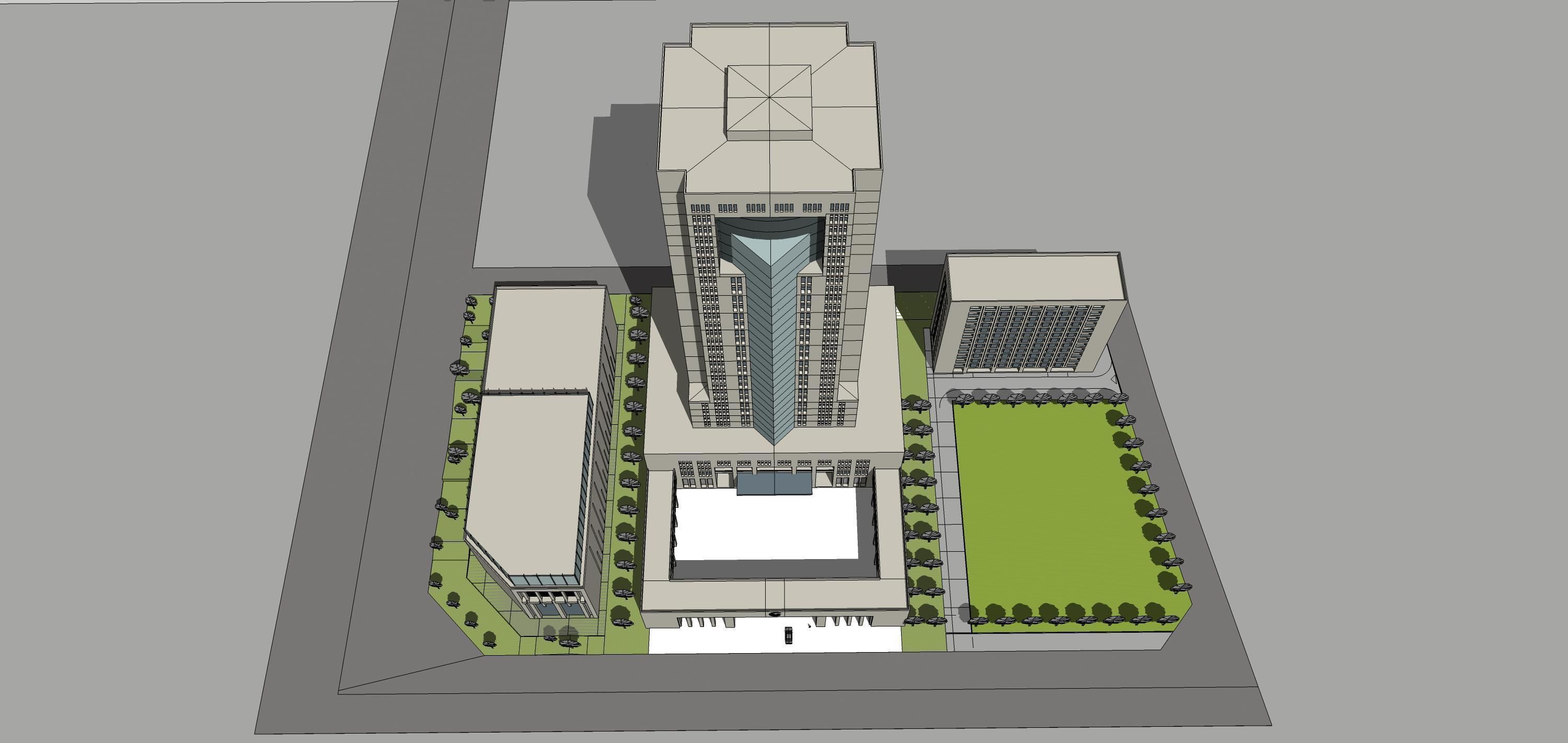 Sketchup Office building 192 3D model_7