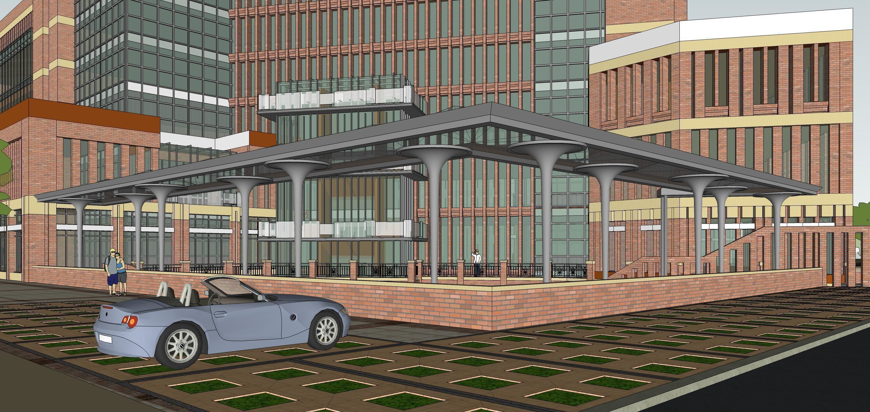 Sketchup Office building 194 3D model_8