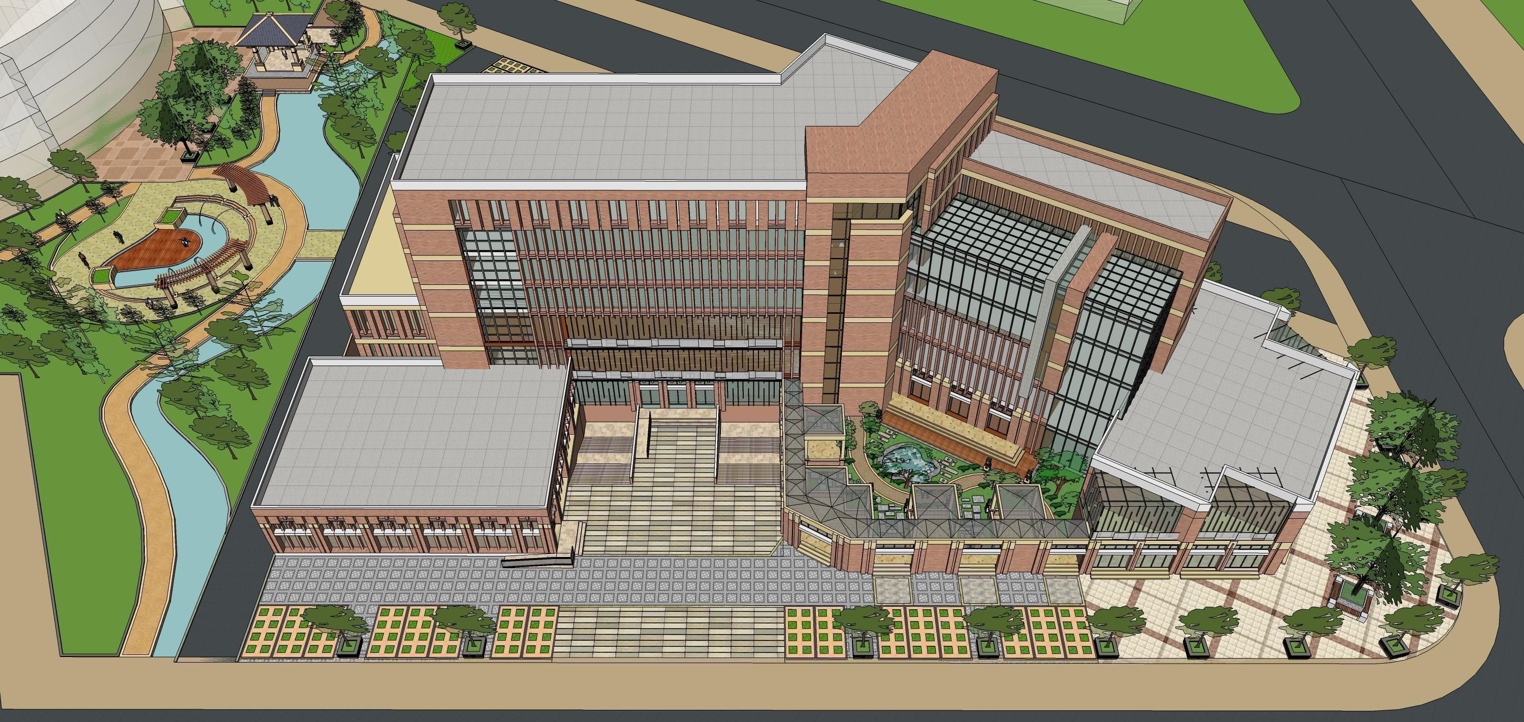 Sketchup Office building 194 3D model_5