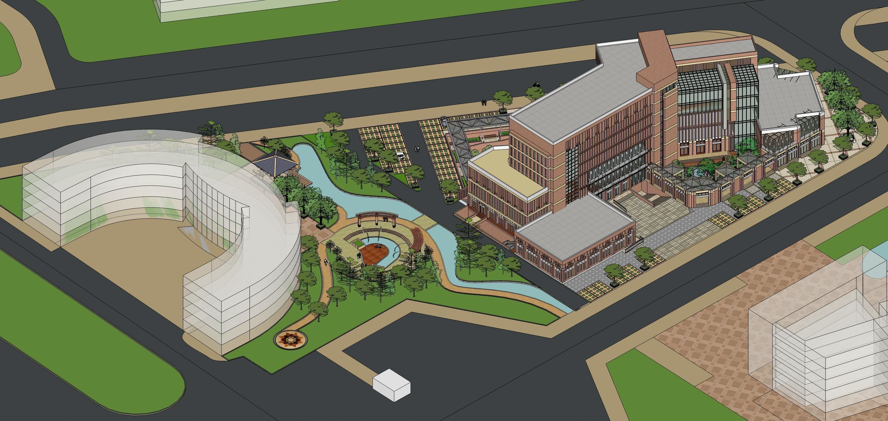 Sketchup Office building 194 3D model_11