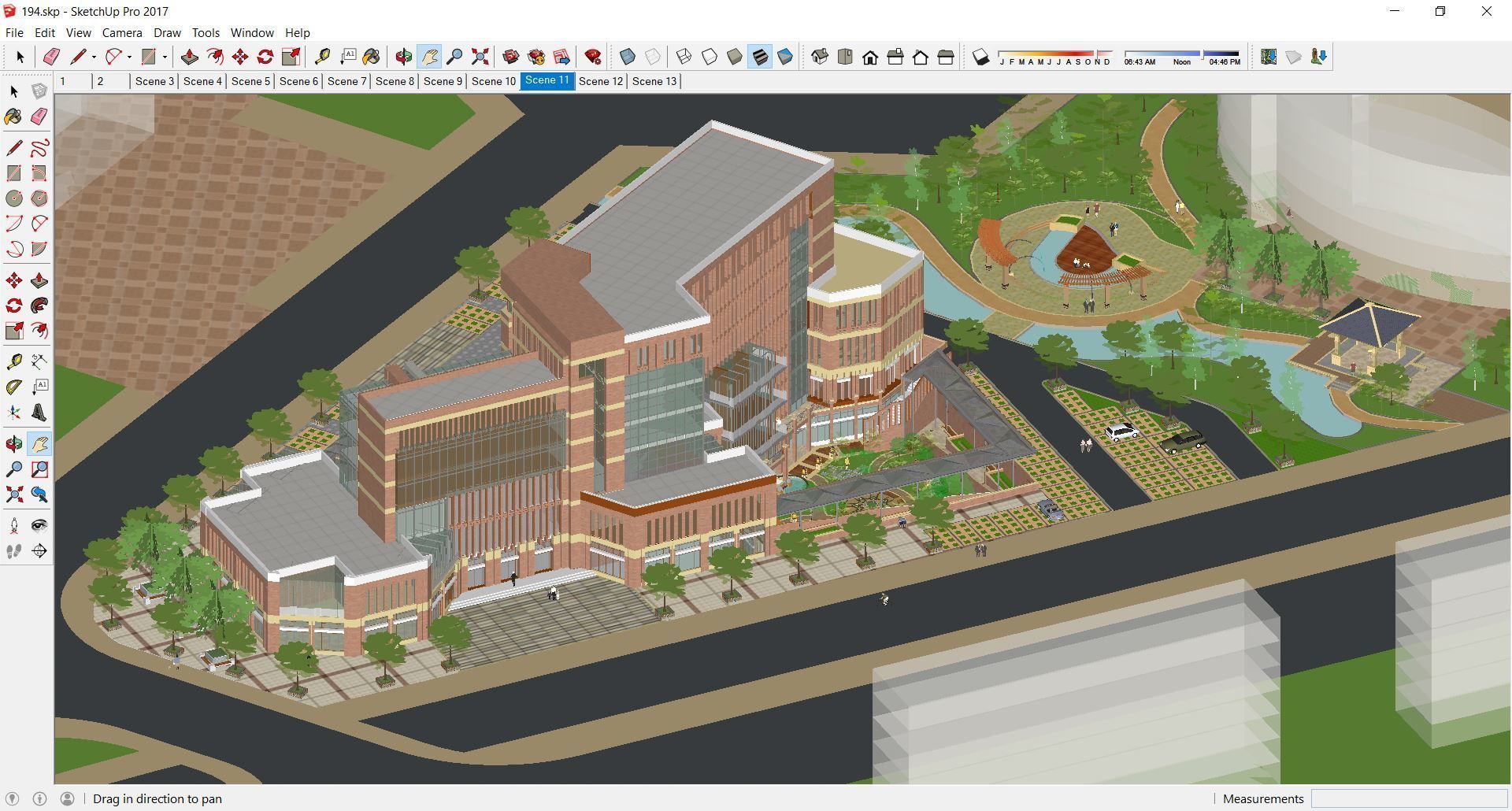 Sketchup Office building 194 3D model_2